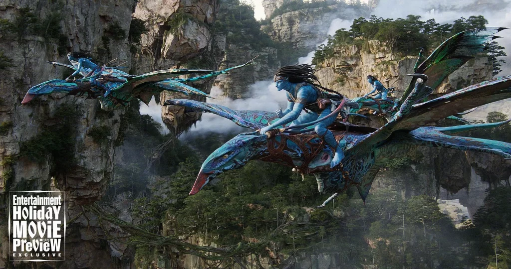 Avatar Movie Poster Riding Creatures