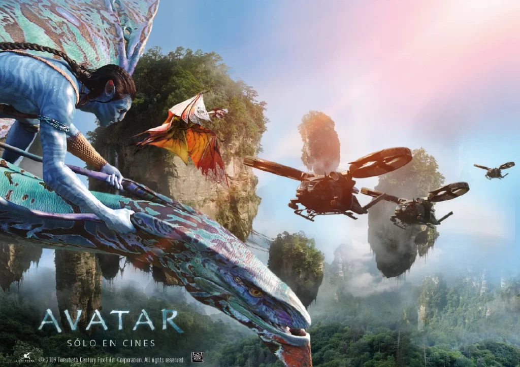 Avatar Movie Poster Wings Dragon