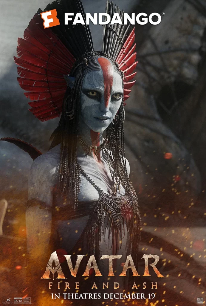 Avatar The Way of Water Poster Skin Red Markings