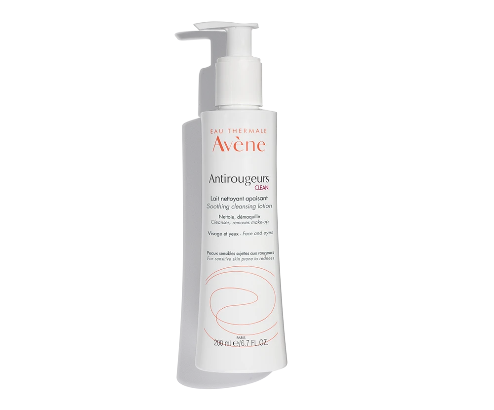 Avene Antirougeurs Refreshing Cleansing Lotion Packaging
