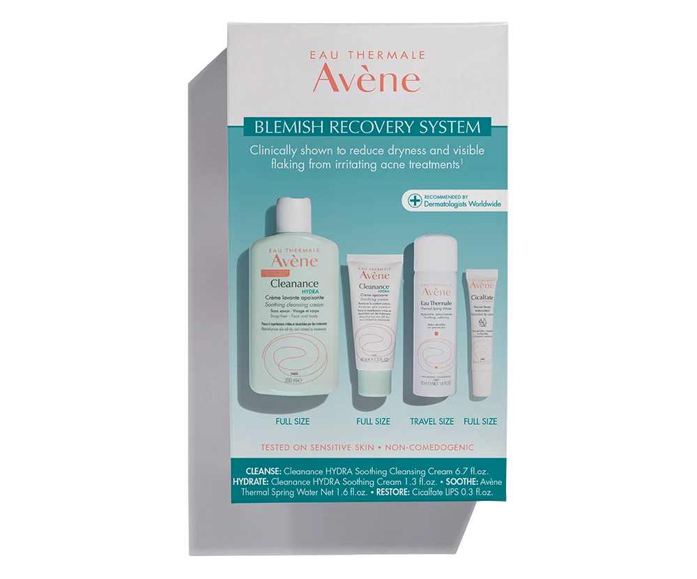 Avene Cleanance Hydra Blemish Recovery Kit Packaging