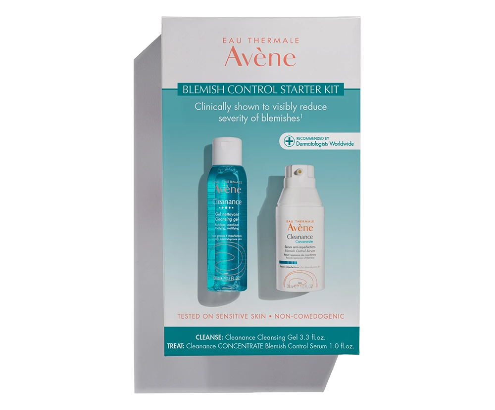 Avene Cleanance Blemish Control Starter Kit Packaging