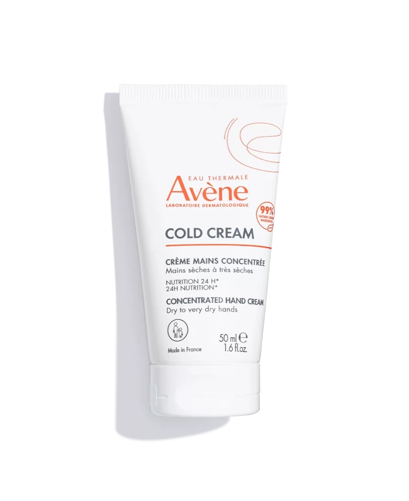 Avene Cold Cream Hand Cream Tube Packaging