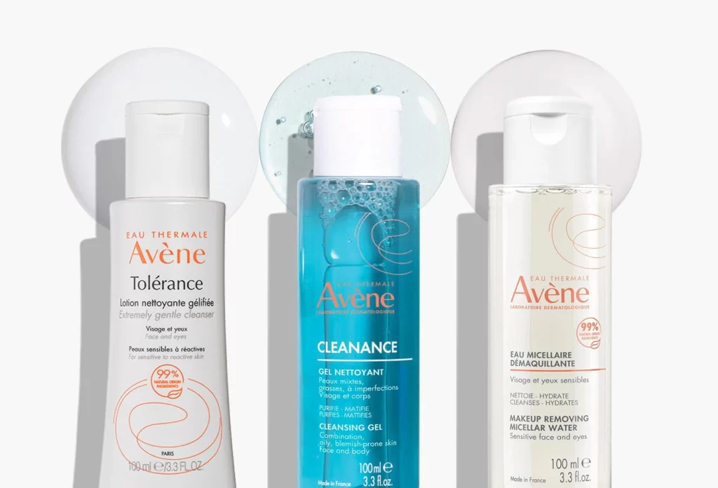 Avene Gentle Cleanser Trio Set Packaging