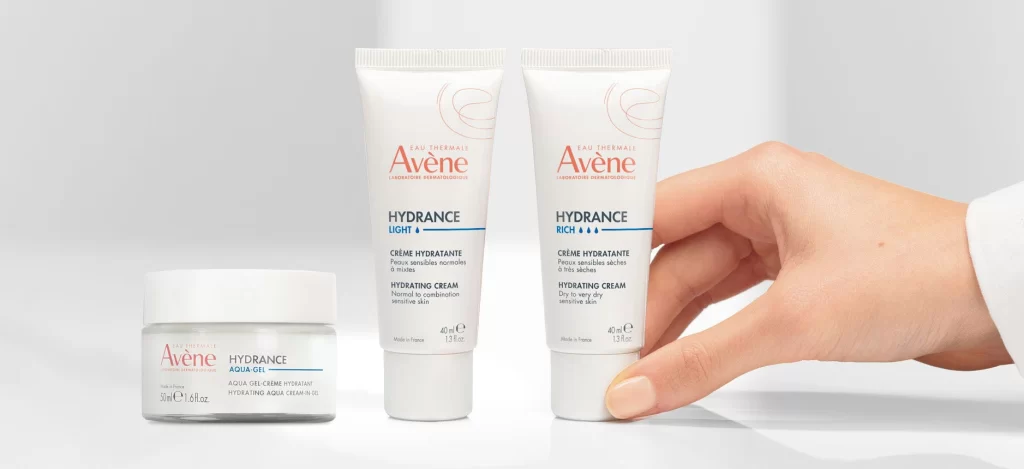 Avene Hydrance Cream Trio Packaging
