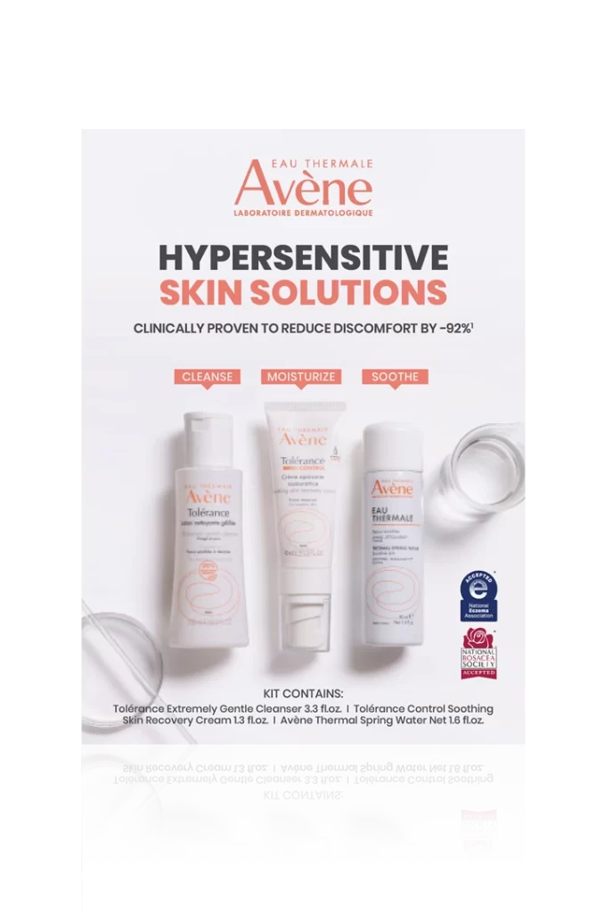 Avene Hypersensitive Skin Solutions Kit Packaging