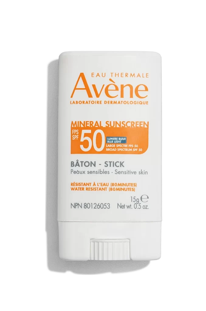 Avene Mineral Sunscreen Balm Stick Packaging