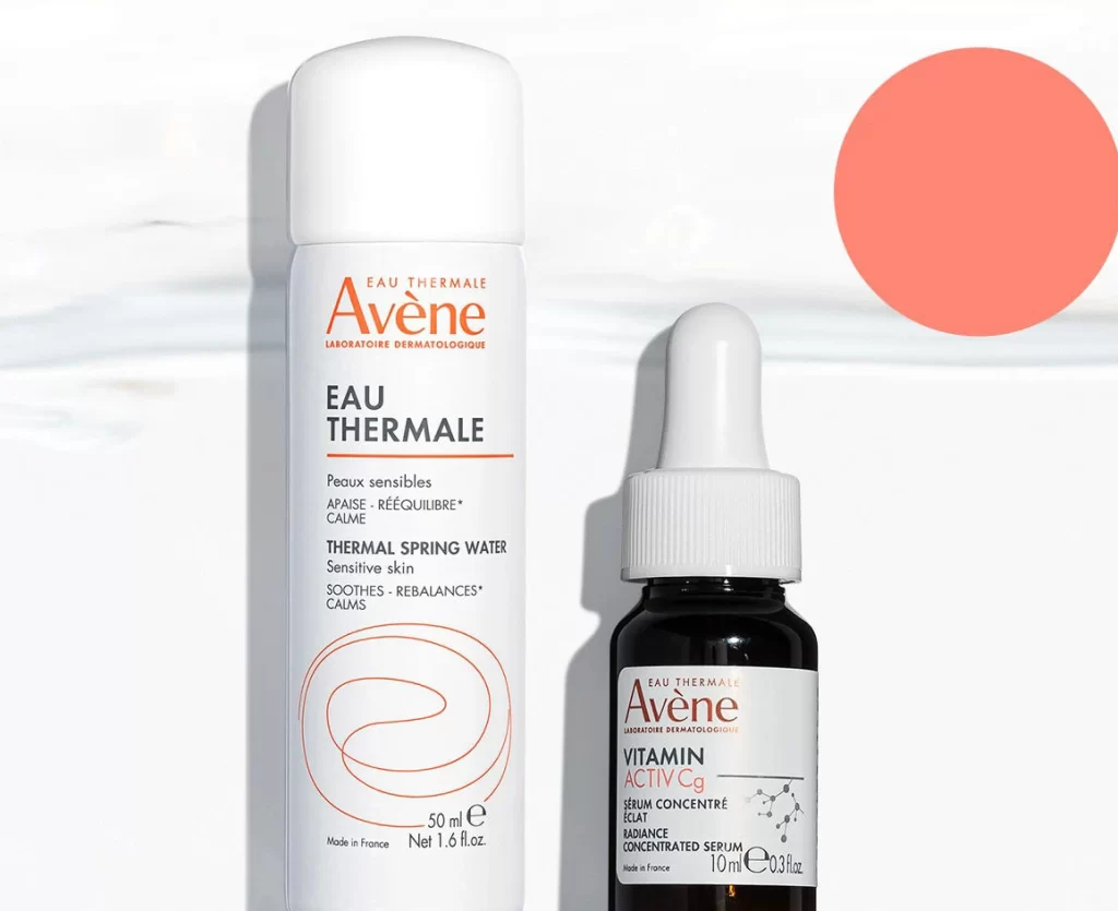 Avene Routine Refresh Skin Care Duo Packaging