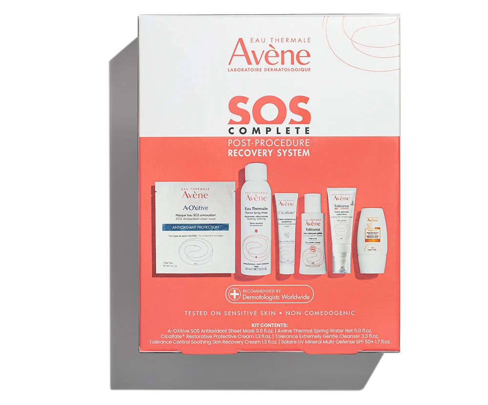 Avene SOS Complete Skin Recovery Kit Packaging