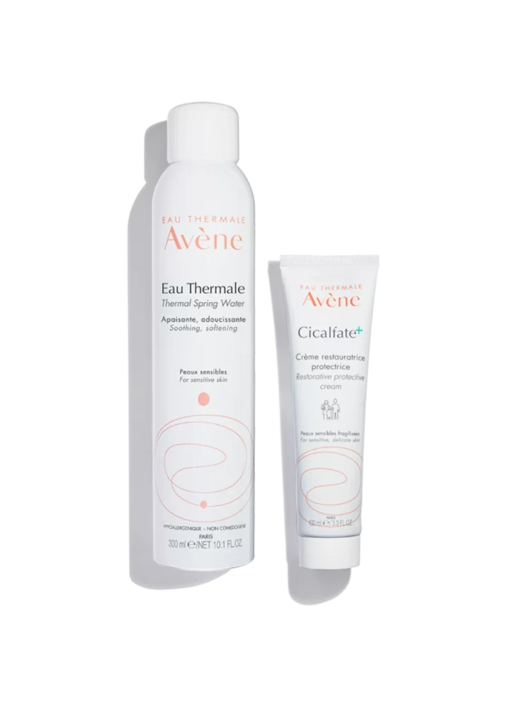 Avene Thermal Water and Cicalfate Cream Duo Packaging