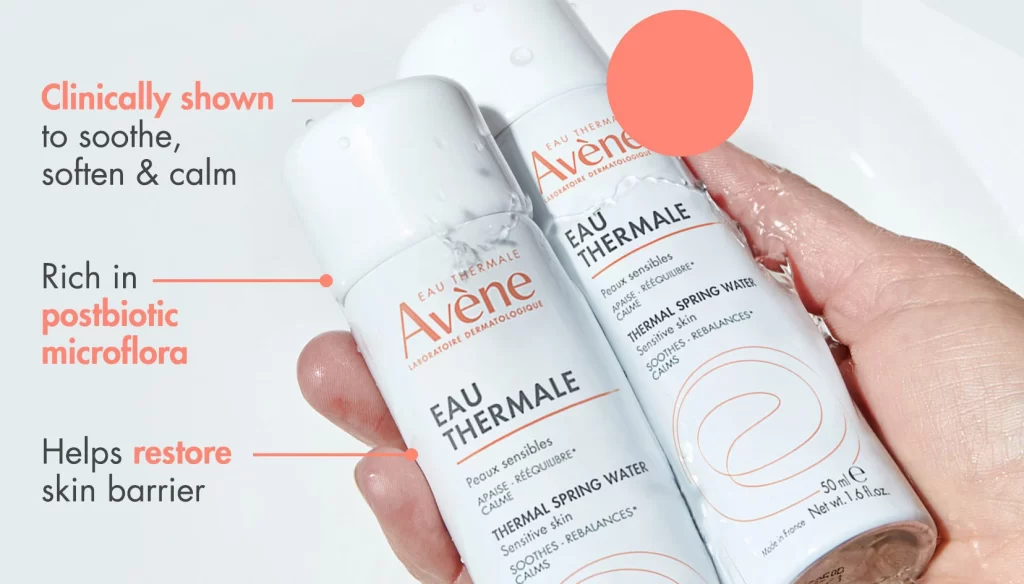 Avene Thermal Spring Water Duo Spray Packaging