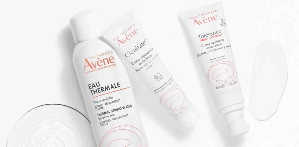 Avene Thermal Spring Water Skin Care Set Packaging