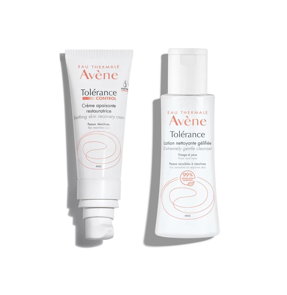 Avene Tolerance Control Cream and Cleanser Duo Packaging