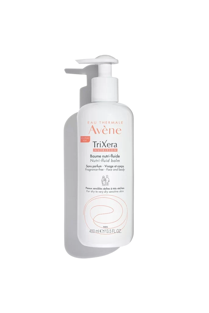 Avene TriXera Nutrition Nutri Fluid Balm 400ml Packaging