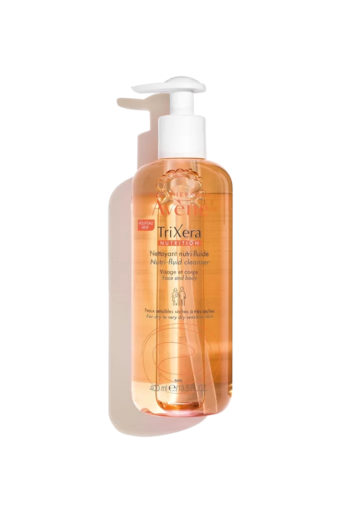 Avene TriXera Nutrition Cleansing Gel Packaging