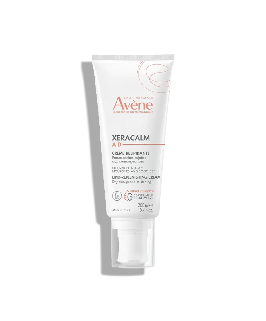 Avene XeraCalm AD Lipid Replenishing Cream Tube Packaging