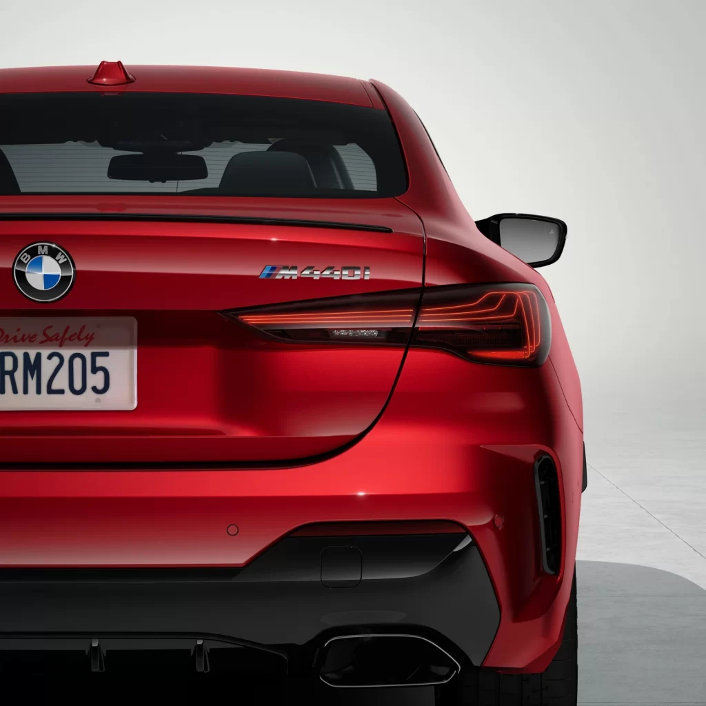 BMW 4 Series Nature Rear Angle View