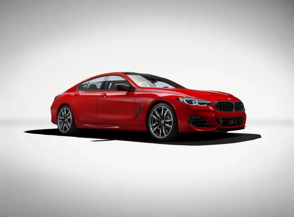 BMW 8 Series Side View