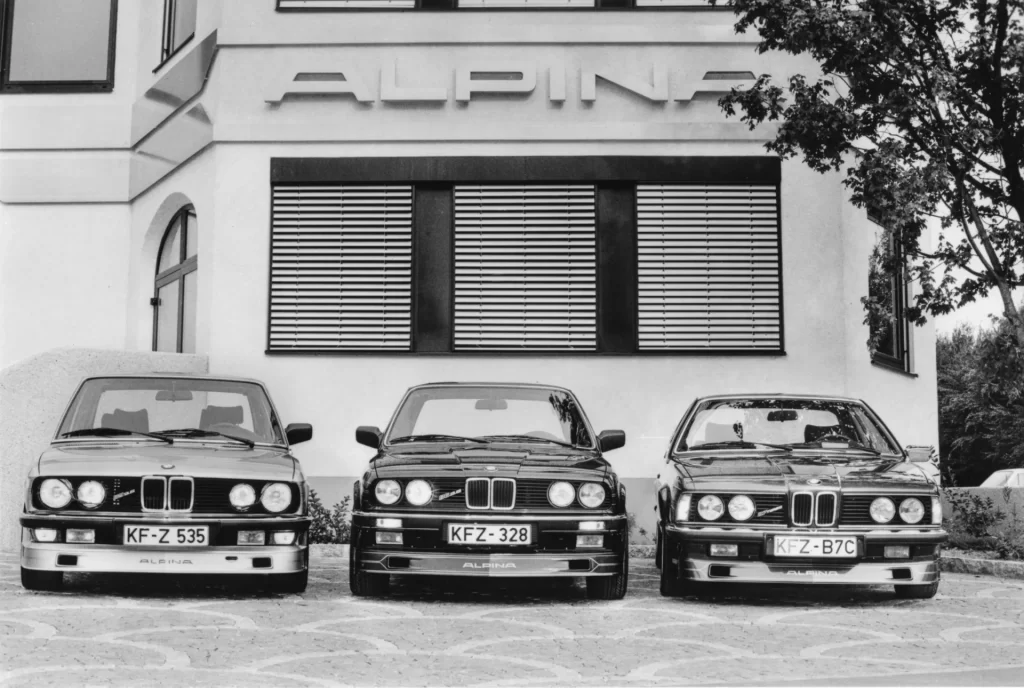 BMW Alpina Black Studio Front Studio View