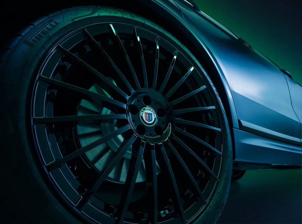 BMW Alpina Car Wheel Detail