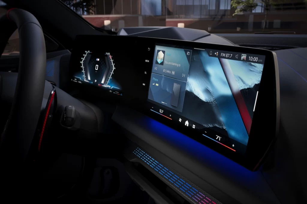 BMW M235 Black Interior View