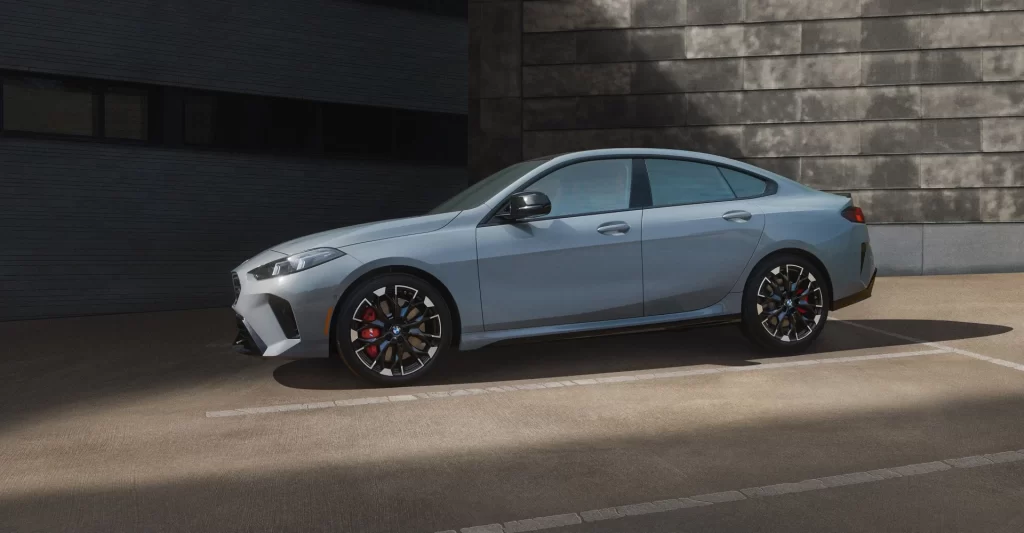 BMW M235 Silver Side View