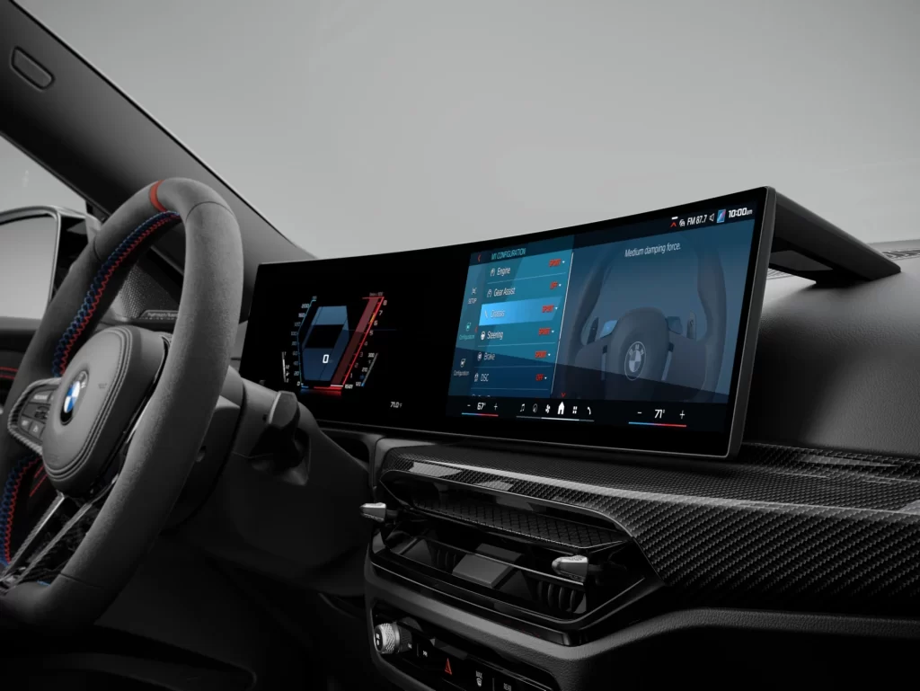 BMW M2 Black Cabin View