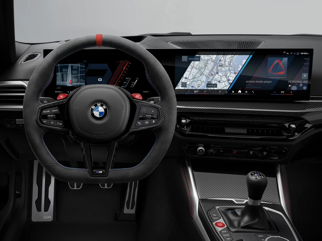 BMW M2 Black Interior View