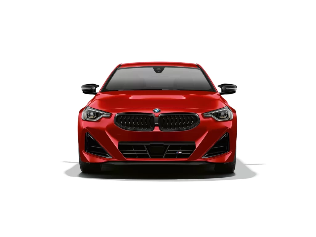BMW M2 Red Front View