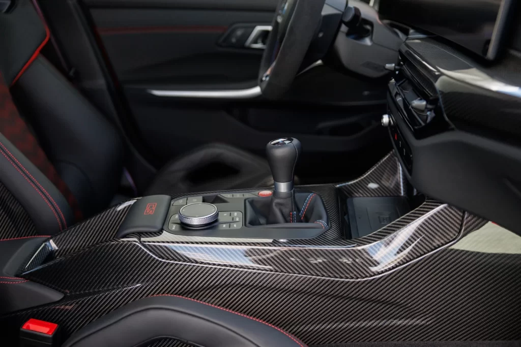 BMW M3 Black Cockpit View