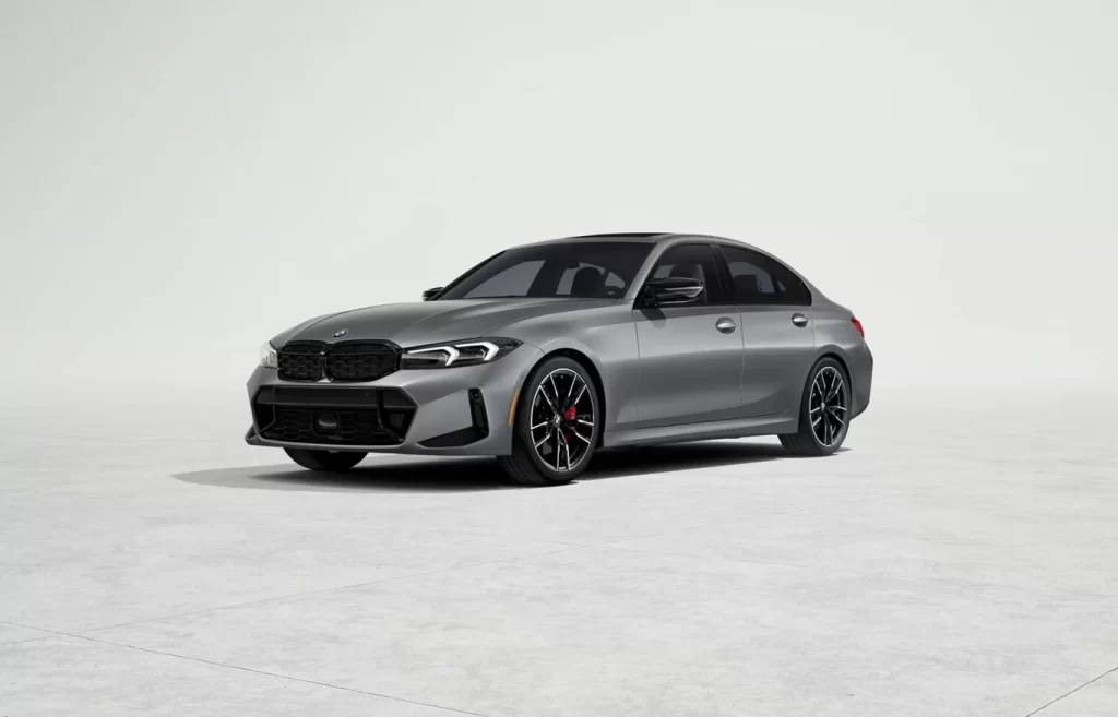 BMW M3 Grey Profile View