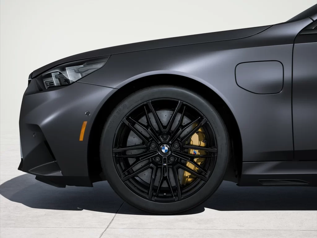 BMW M4 Black Profile View