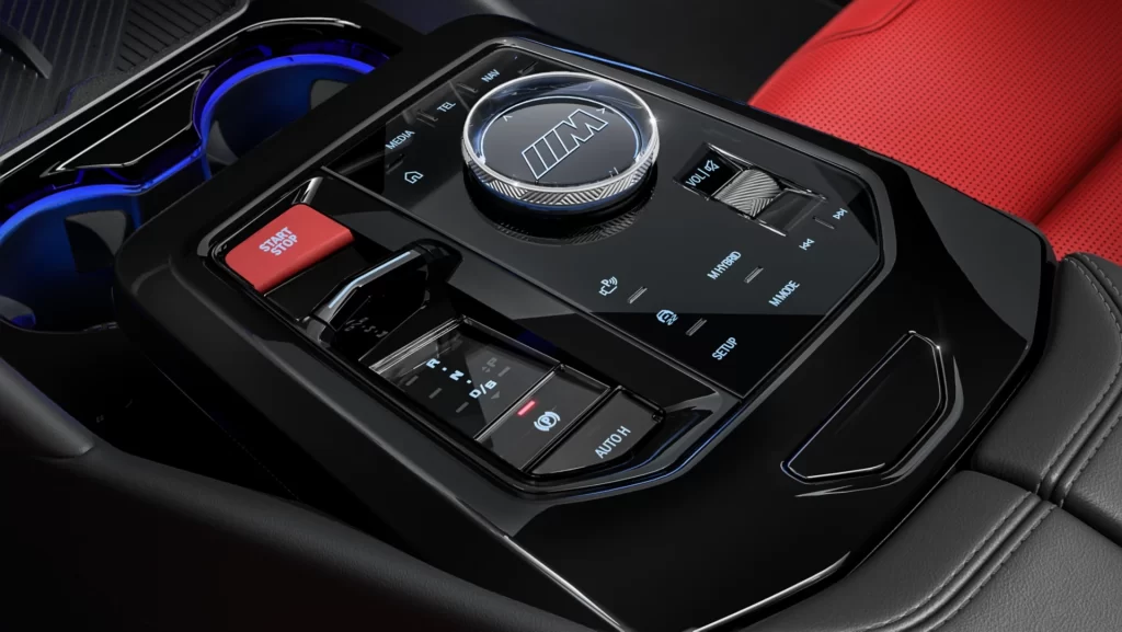 BMW M4 Black Track Interior View