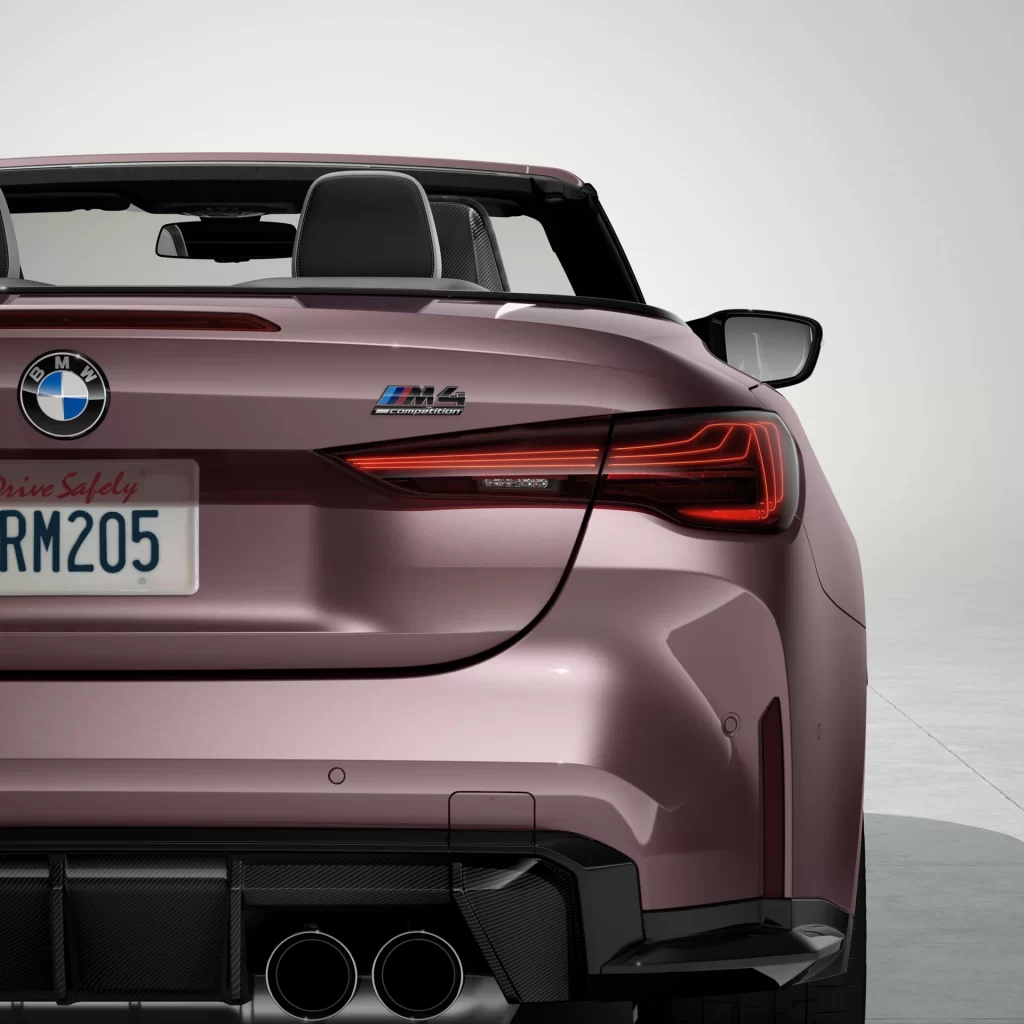 BMW M4 Car Rear View