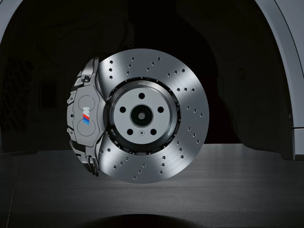 BMW M4 Silver Design Detail