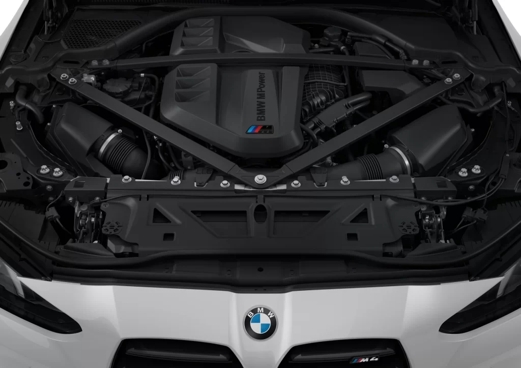 BMW M4 White Detail View