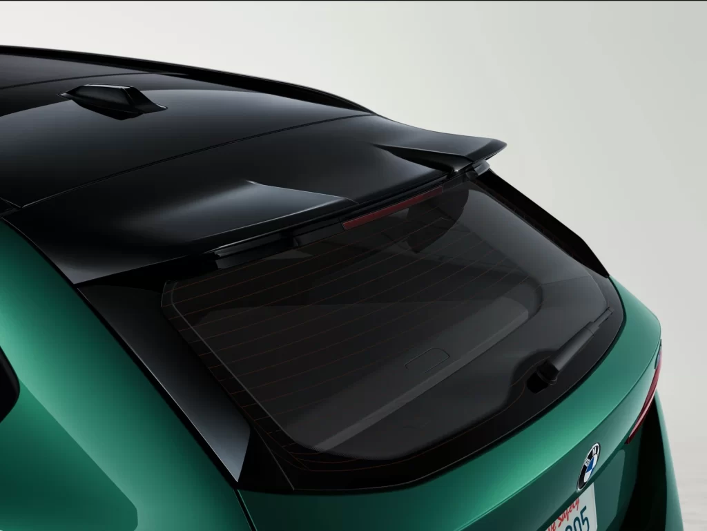 BMW M5 Green Back View