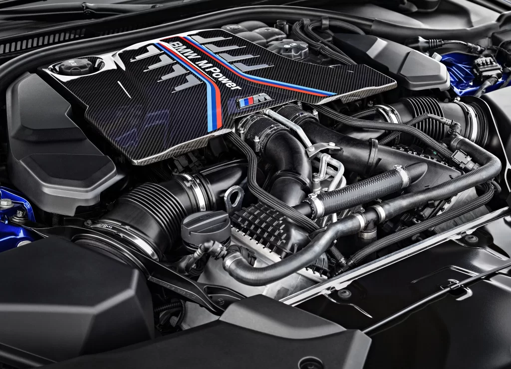 BMW M Power Engine Bay Detail Photography