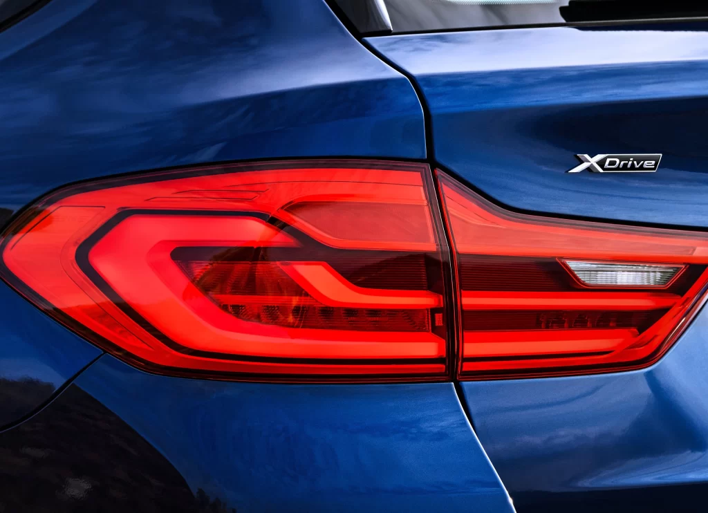 BMW SUV Taillight xDrive Badge Detail