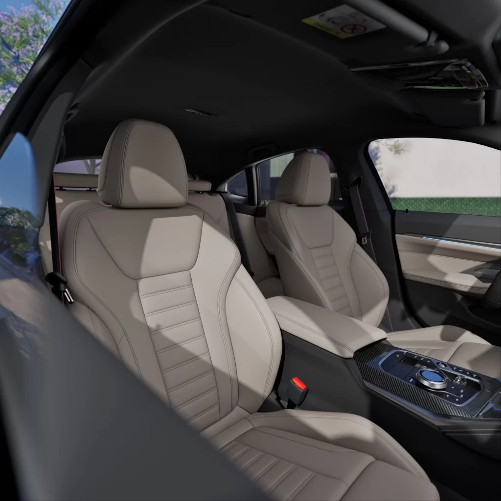 BMW Vehicle Beige Interior View