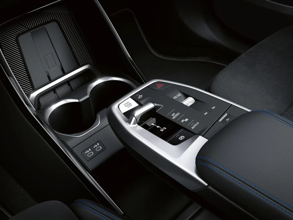 BMW X1 Black Cabin View