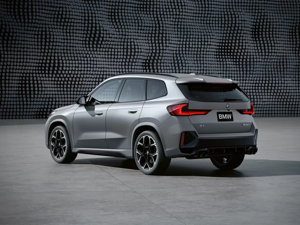 BMW X1 Grey Profile View