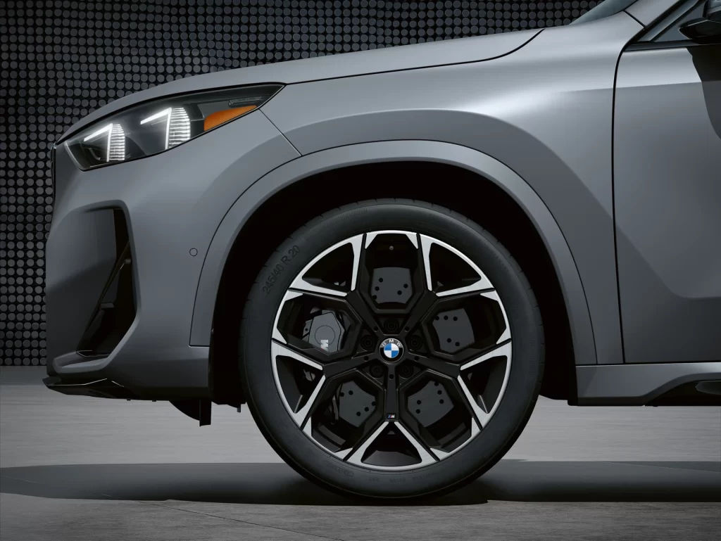 BMW X1 Grey Side Profile Shot
