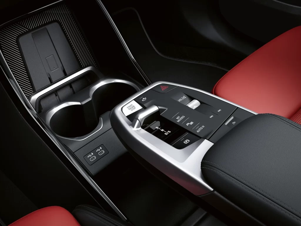 BMW X1 Red Interior View