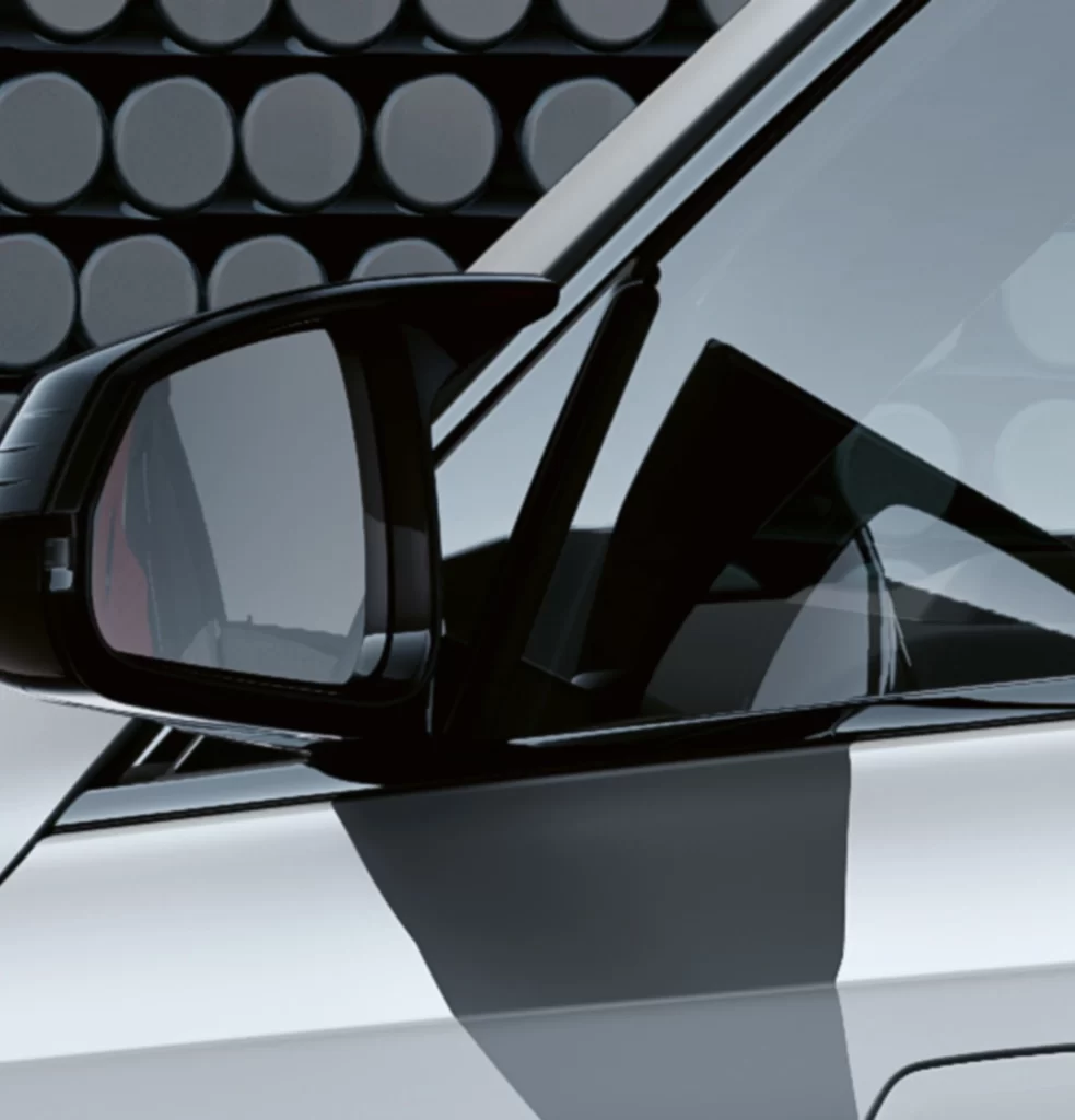 BMW X1 Silver Studio Side View