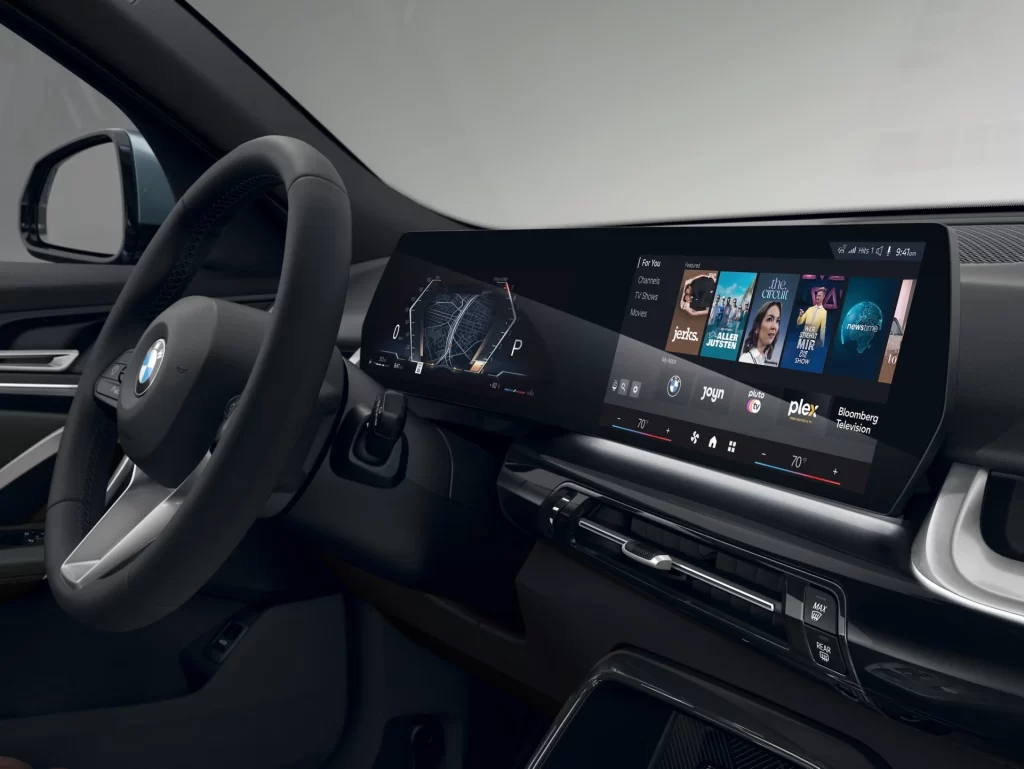 BMW X2 Black Cabin View