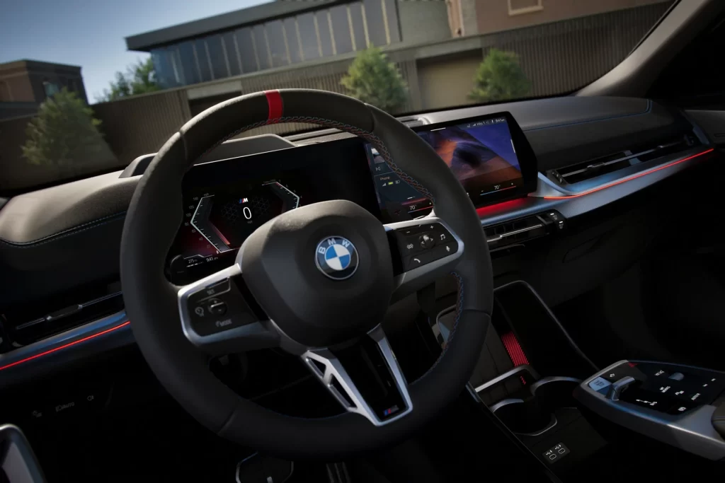 BMW X2 Black Outdoor Interior View Studio