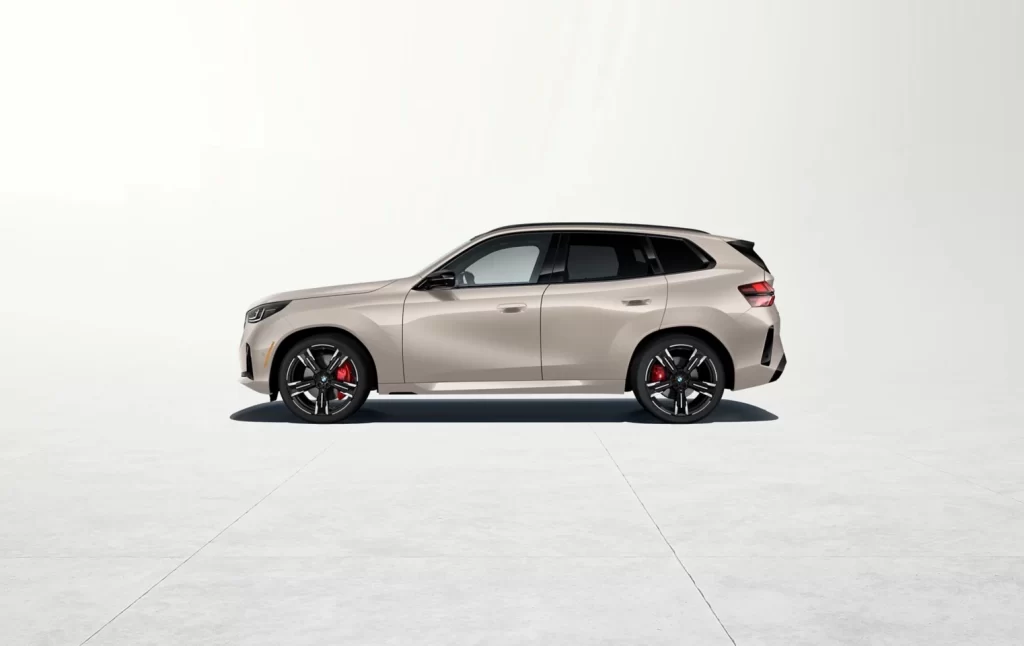 BMW X3 Black Side Profile Shot