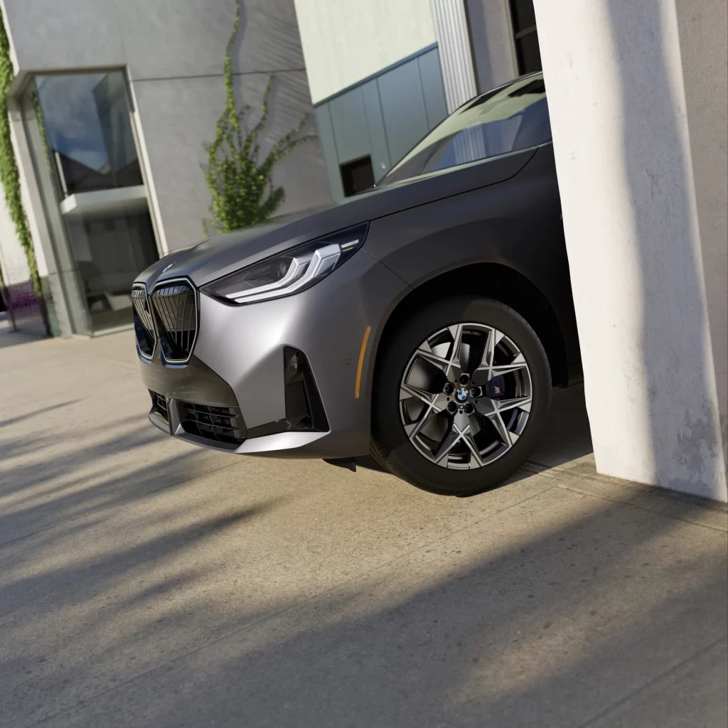 BMW X3 Grey Side View
