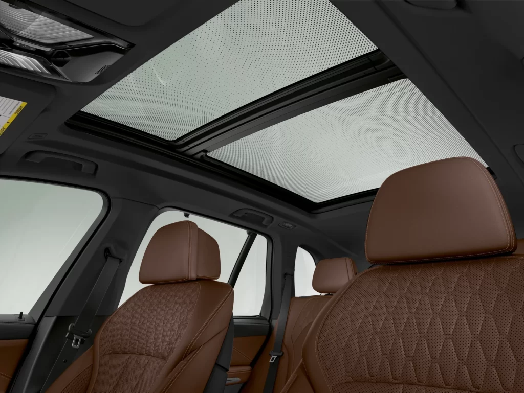 BMW X5 Brown Outdoor Interior View Studio